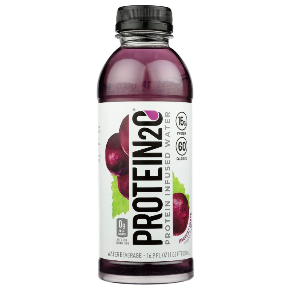 PROTEIN2O: Harvest Grape Protein Drinks, 16.9 fo