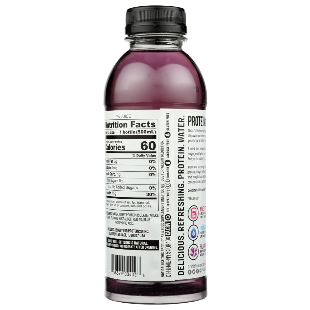 PROTEIN2O: Harvest Grape Protein Drinks, 16.9 fo