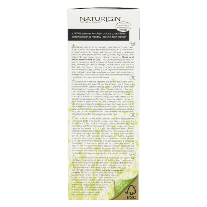 NATURIGIN: Hair Color 2.3 Ebony, 3.9 oz