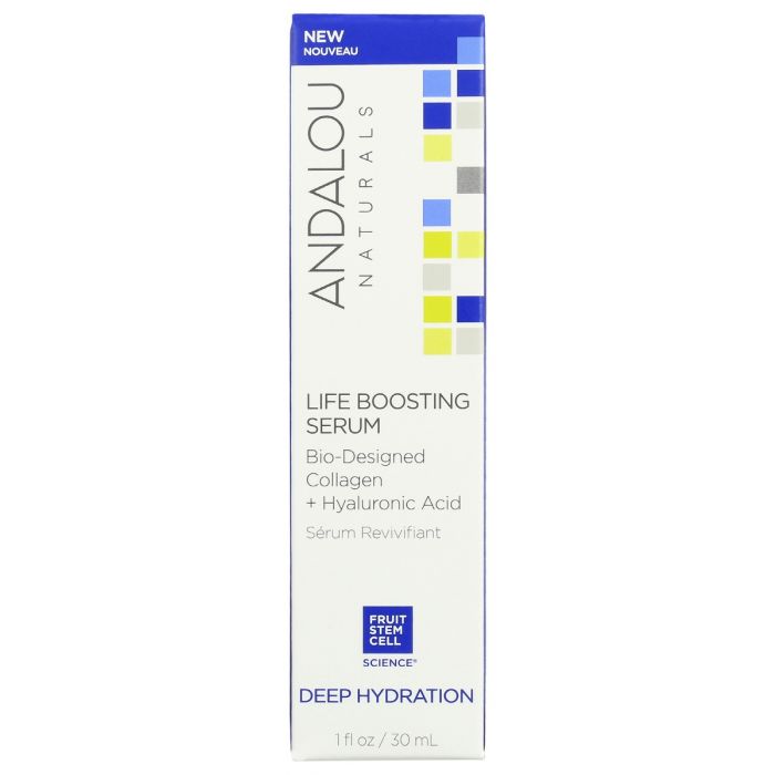 ANDALOU NATURALS: Deep Hydration Life Boosting Serum, 1 fo